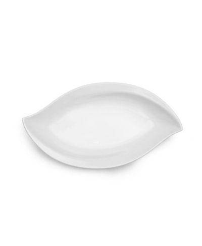 Q Squared Melamine 15" Petal Serving Platter
