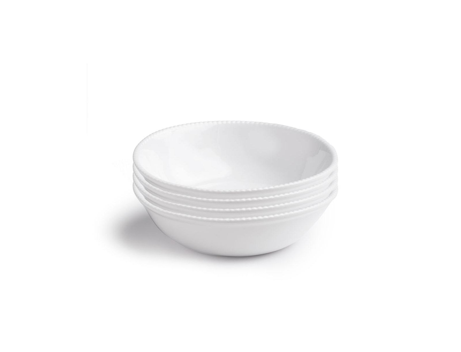 Набор из 4 персональных мисок Q Squared Melamine Nautical 8.5"