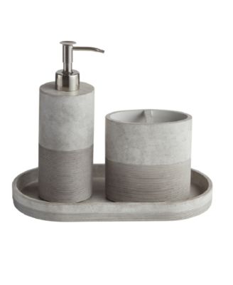 Roselli Trading Company City Line 3 Piece Bathroom Accessory Set