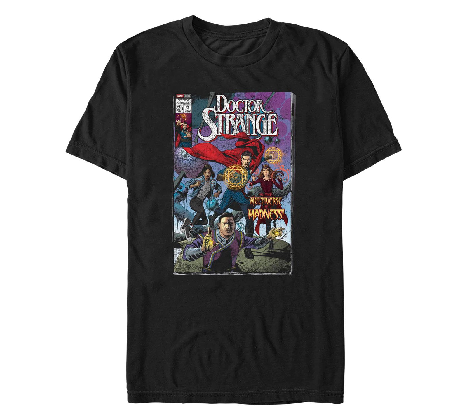 Marvel Doctor Strange Movie 2 Comic Cover футболка с коротким рукавом