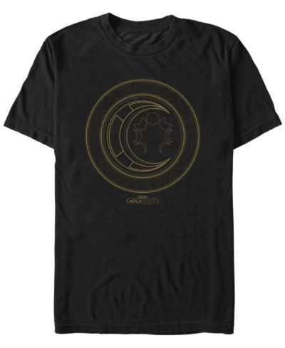 Мужская футболка Moon Knight Hieroglyphics Logo Short Sleeve