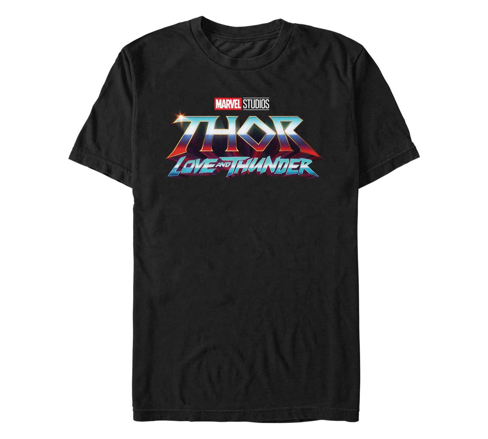Мужская футболка Men's Thor- Love and Thunder Logo Short Sleeve T-shirt