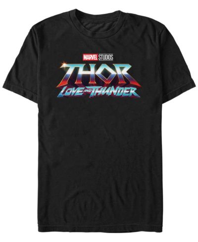 Мужская футболка Men's Thor- Love and Thunder Logo Short Sleeve T-shirt