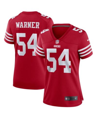 Мужская игровая джерси Nike Fred Warner San Francisco 49ers