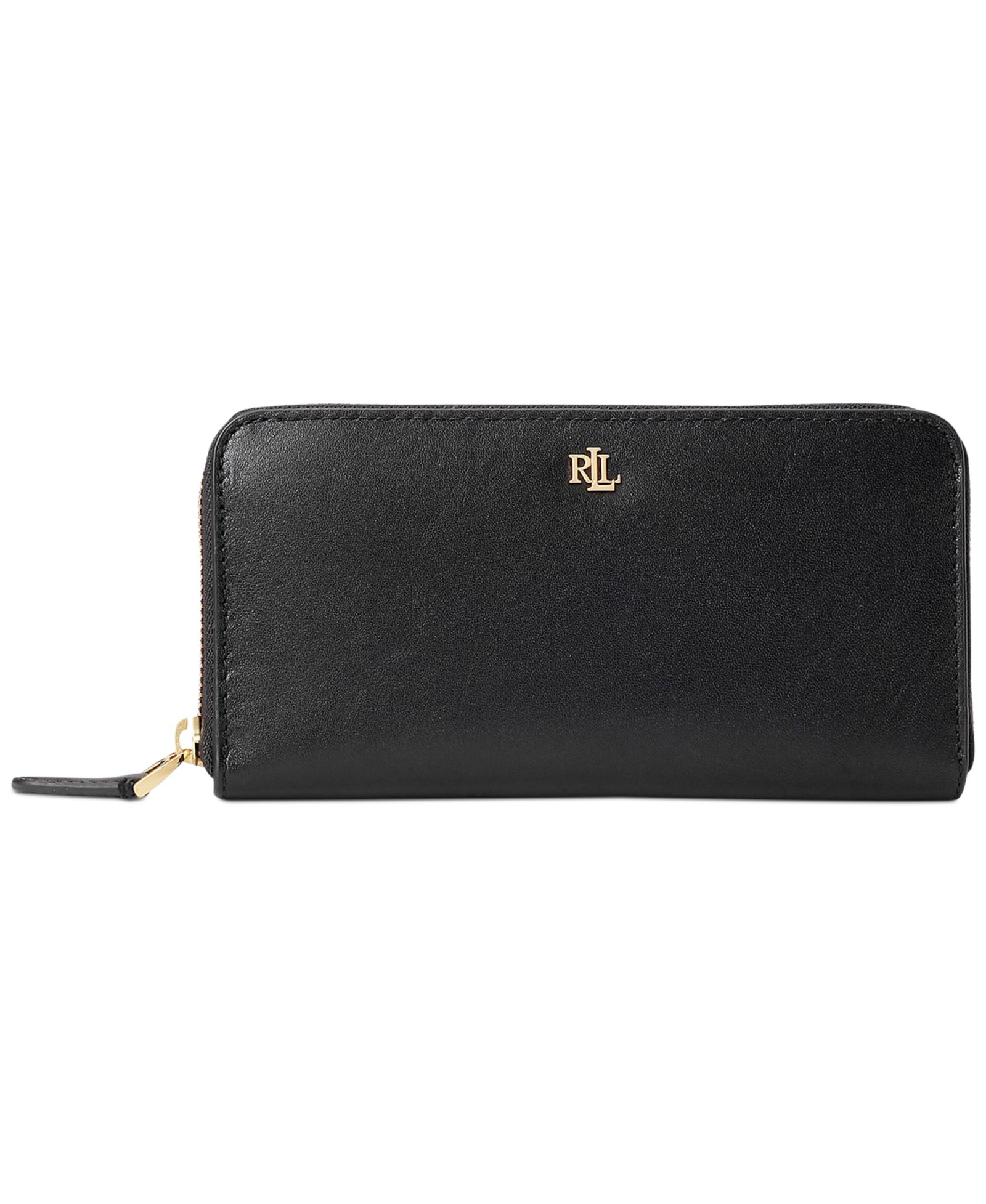 Women's Full-Grain Leather Large Zip Continental Wallet