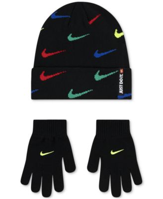 Nike детский набор из шапки и перчаток Swoosh Repeat
