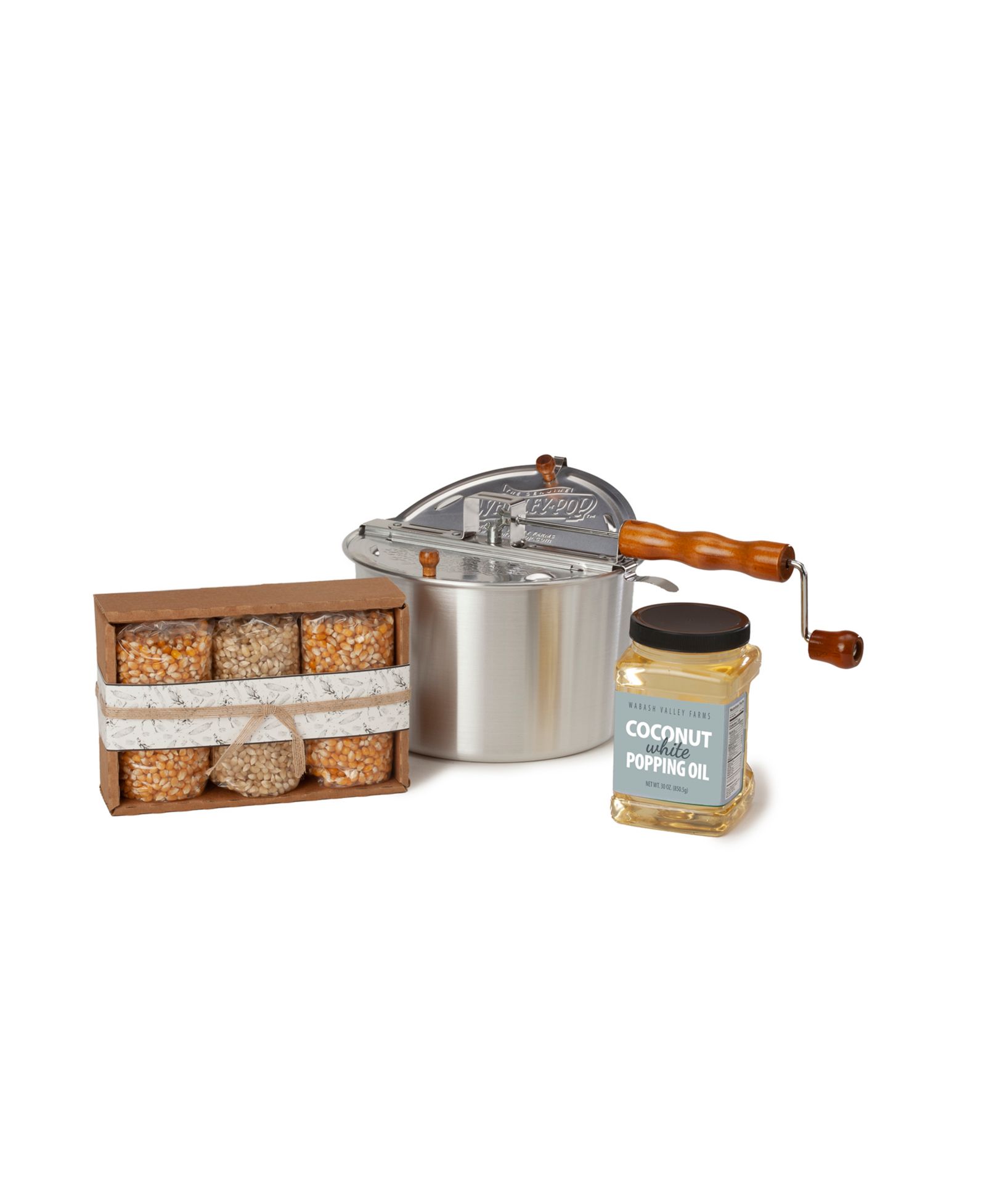 Набор попкорна Wabash Valley Farms Classic Oil Time Farmers Favorite, 3 Piece