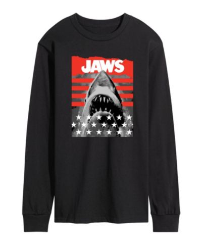 Мужская футболка Jaws Patriotic с длинным рукавом