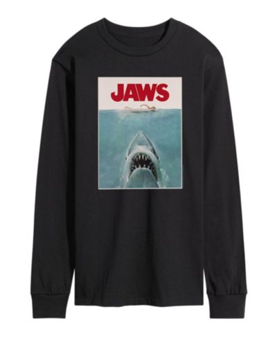 Мужская футболка с длинным рукавом Jaws Poster
