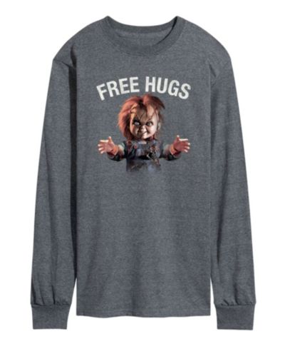 Мужская футболка с длинным рукавом AIRWAVES Chucky Free Hugs