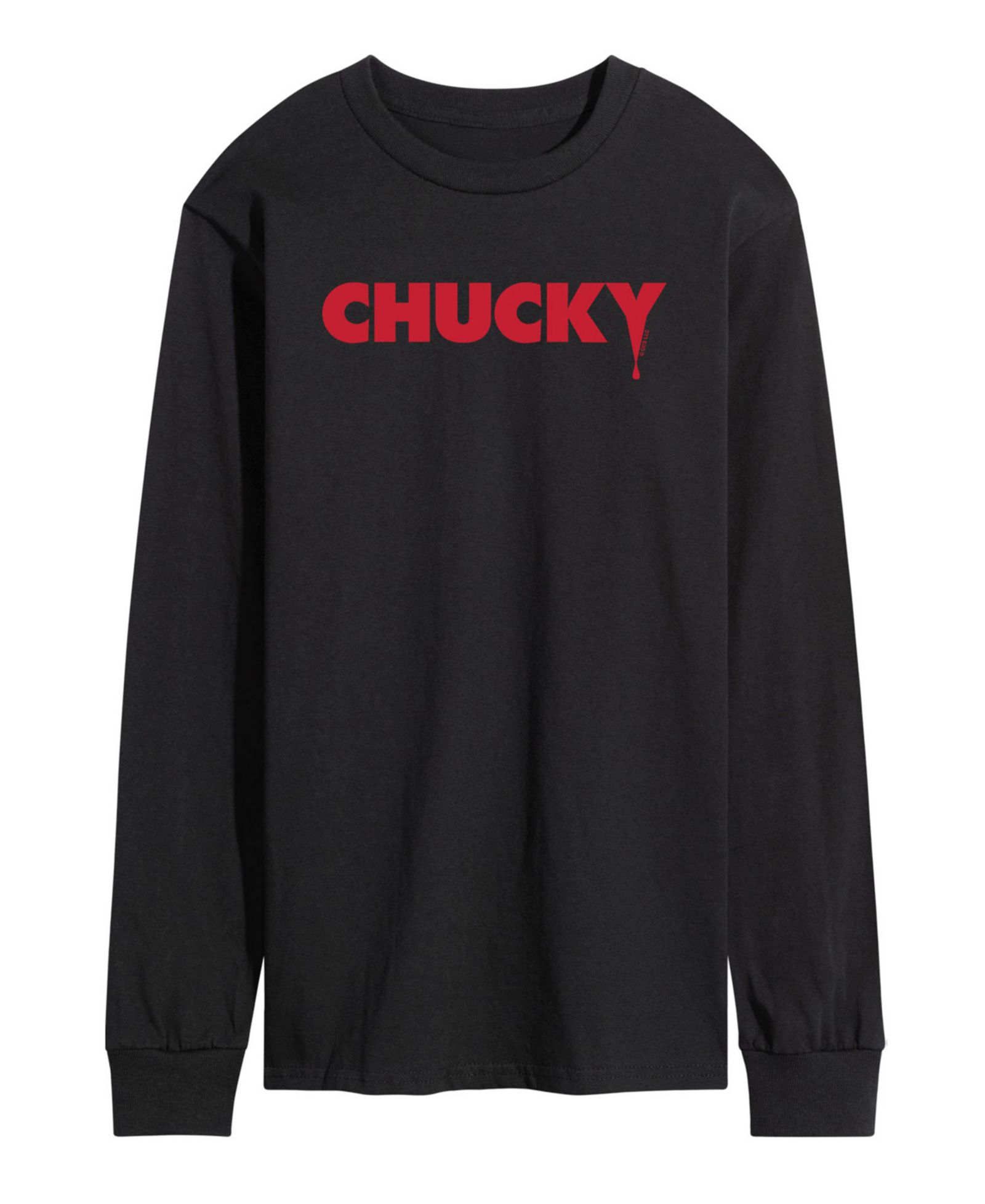 Мужская футболка с логотипом Chucky с длинным рукавом