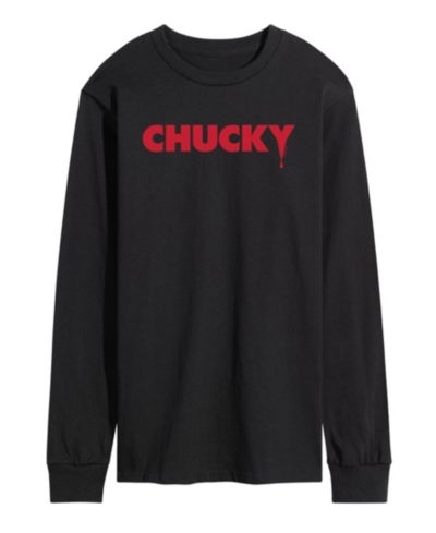 Мужская футболка с логотипом Chucky с длинным рукавом