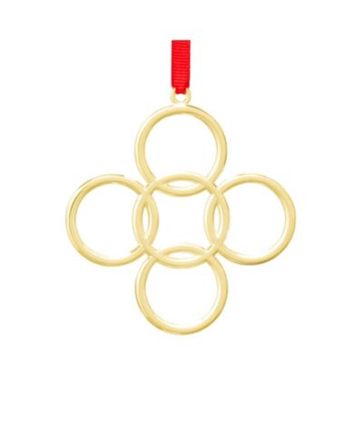 Украшение Twelve Days Of Christmas 5 Golden Rings
