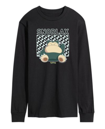 Мужская футболка Pokemon Snorlax Long Sleeve