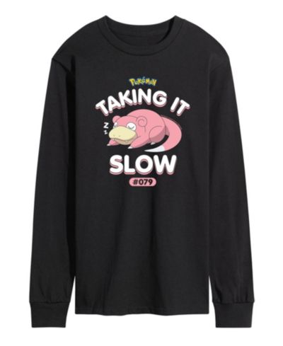 Мужская футболка Pokemon Taking It Slow Long Sleeve