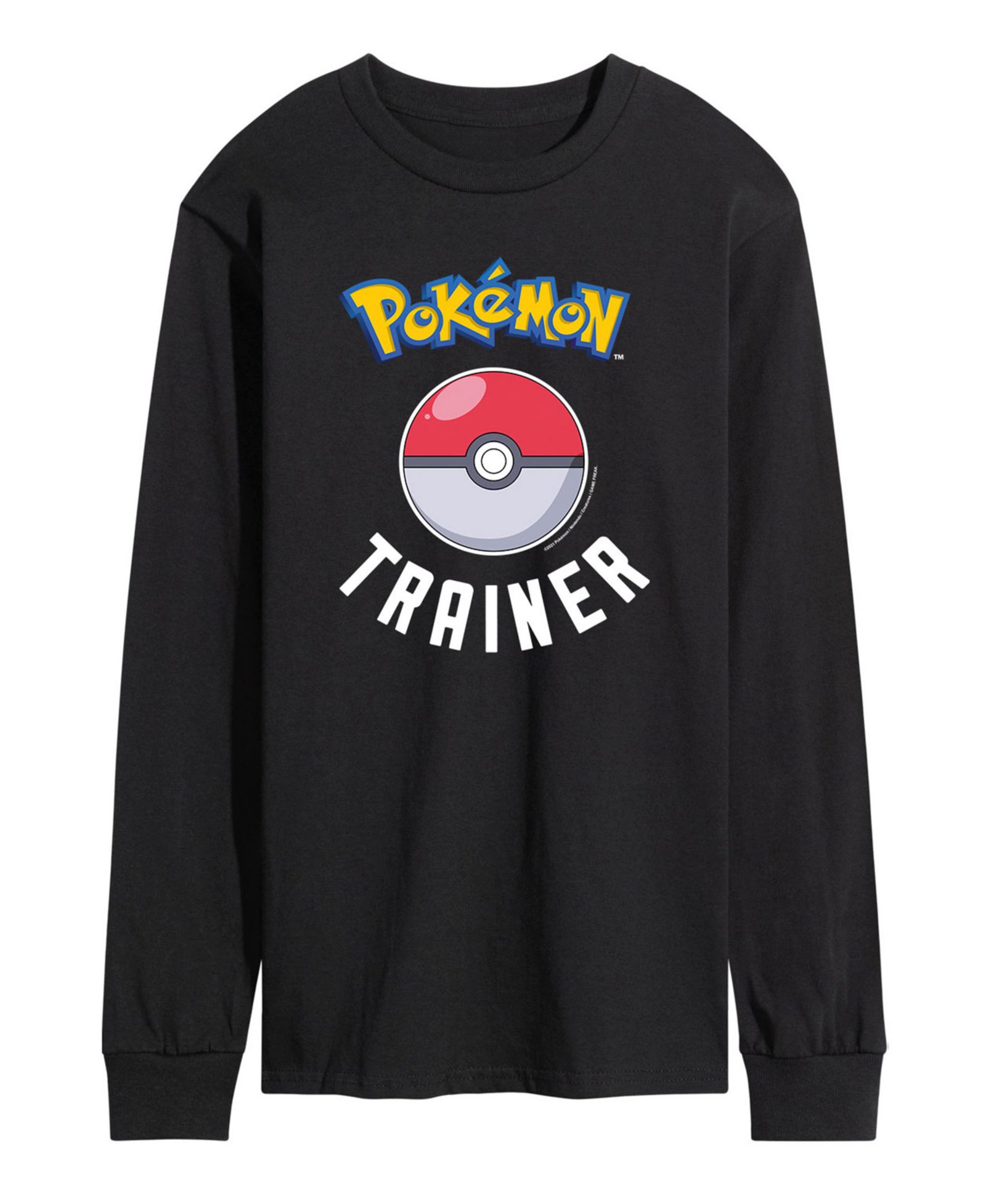 Мужская футболка AIRWAVES Pokemon Trainer с длинным рукавом