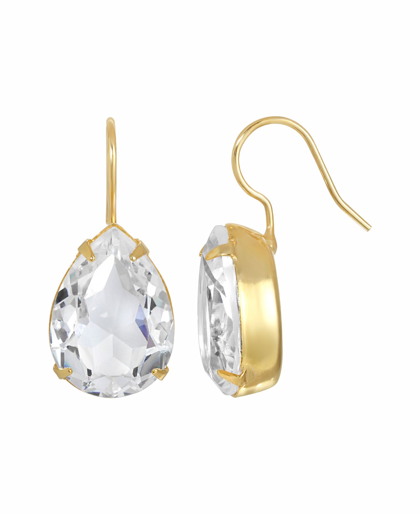 Женские серьги 2028 Crystal Teardrop Wire