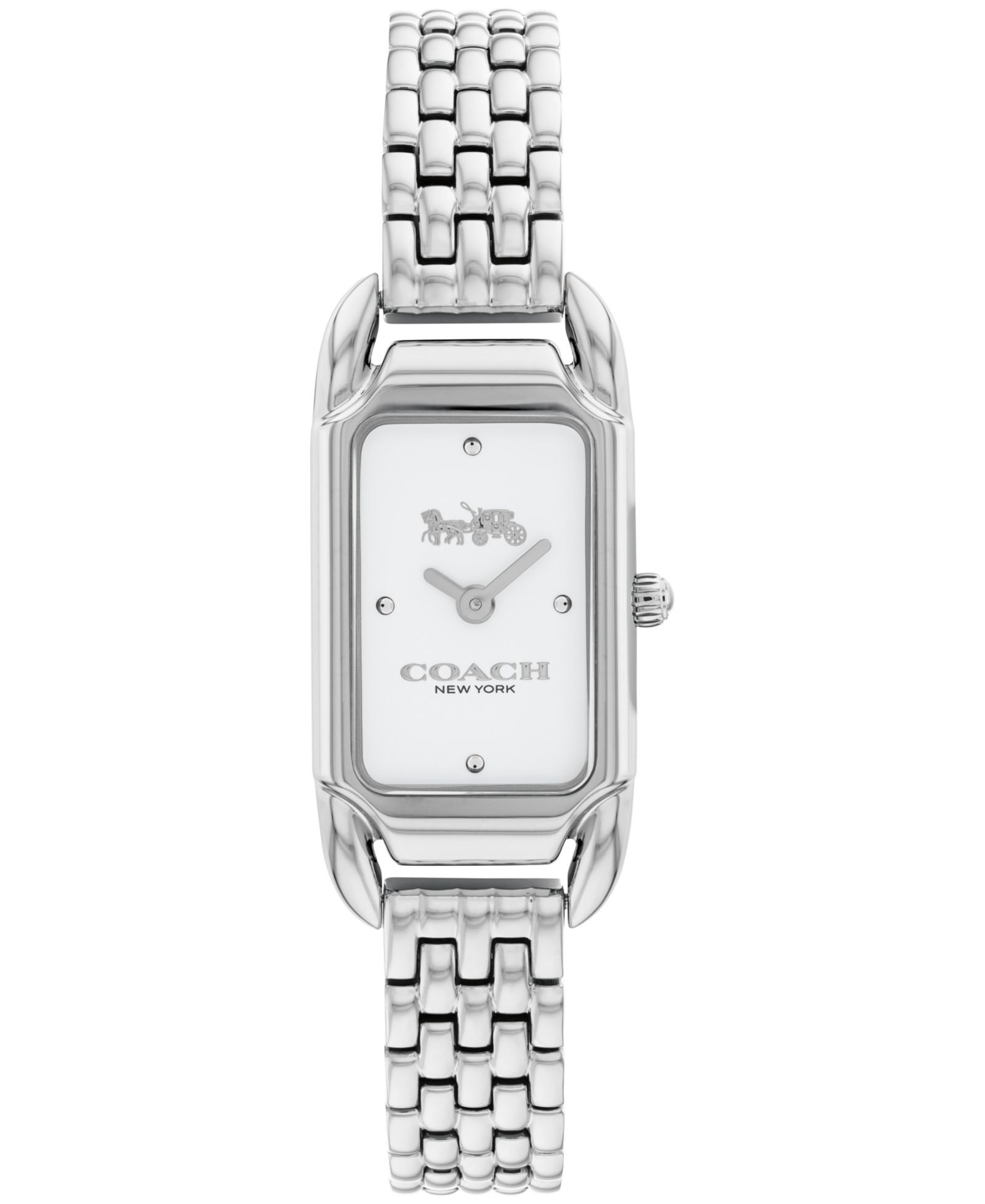 Женские часы COACH Cadie Stainless Steel Bracelet 17.5mmX28.5mm