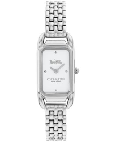 COACH Women's Cadie Stainless Steel Bracelet Watch 17.5mmX28.5mm