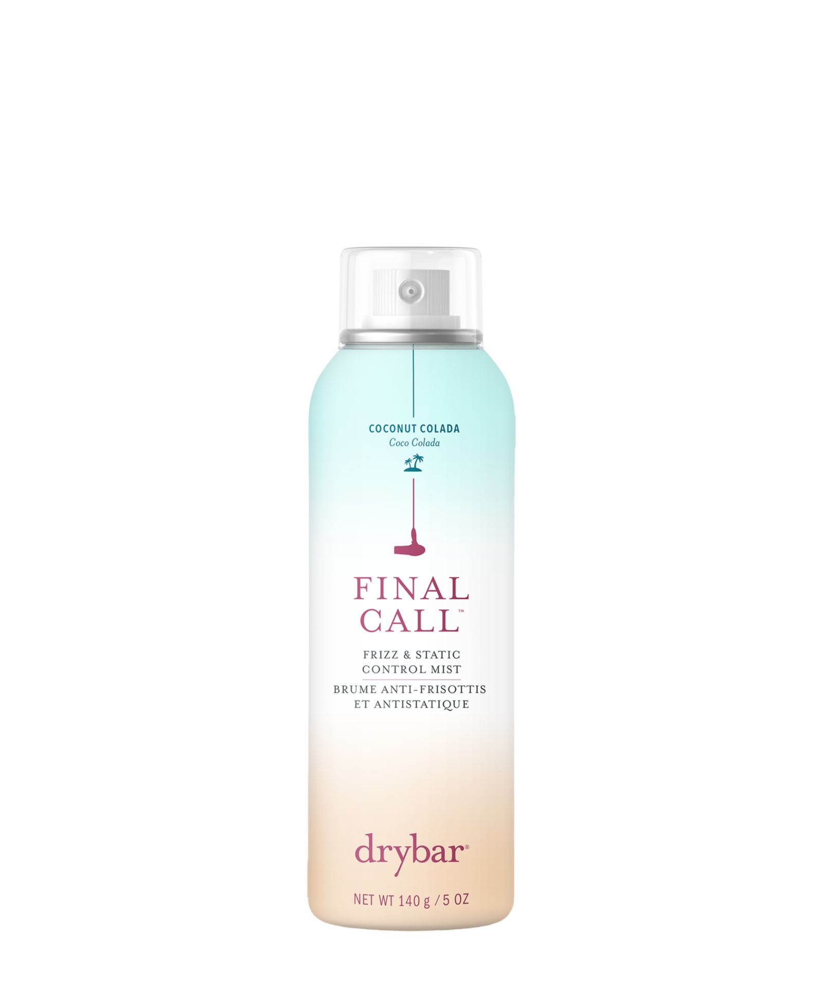 Спрей Drybar Final Call для контроля пушистости и статики - Coconut Colada