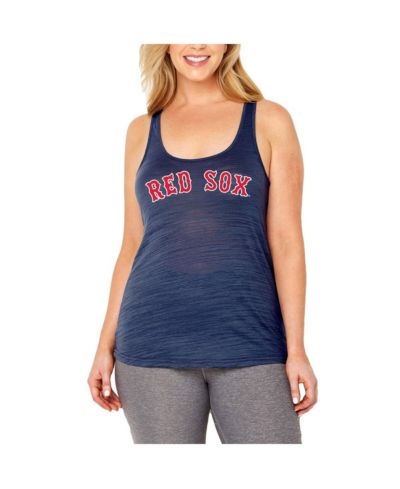 Женский майка-топ Soft As A Grape Boston Red Sox Navy, racerback