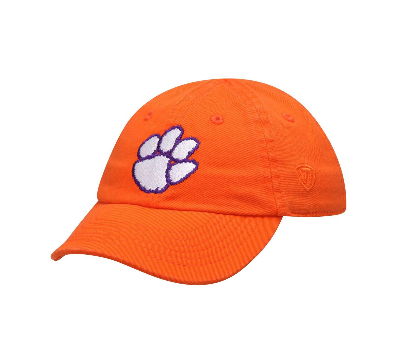 Детская регулируемая кепка Top of the World Orange Clemson Tigers Mini Me