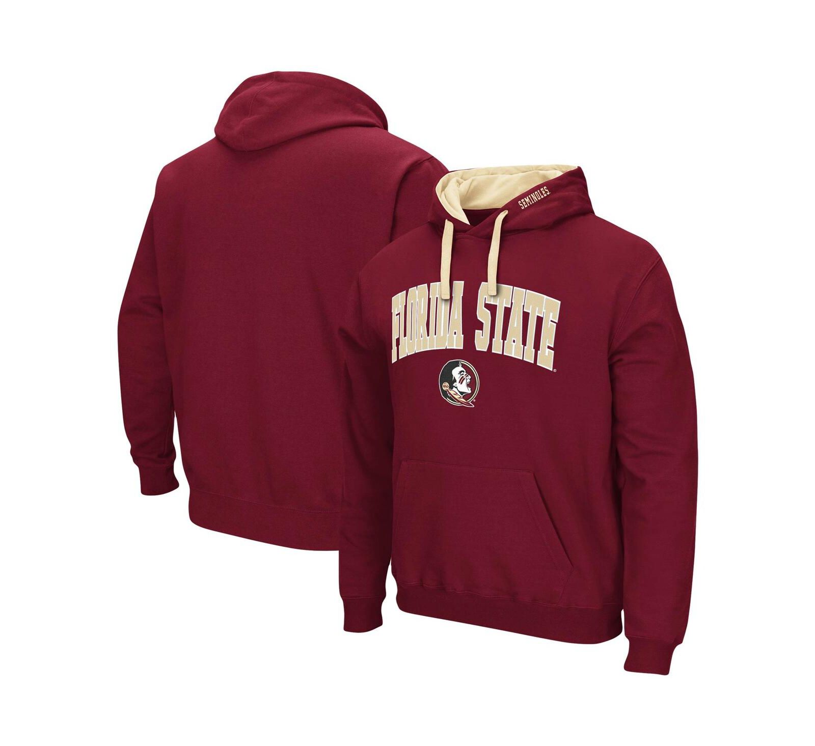 Colosseum Мужское худи Pullover Big and Tall Florida State Seminoles Garnet