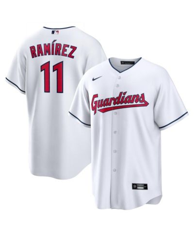 Мужская джерси Nike Jose Ramirez Cleveland Guardians Replica Player White