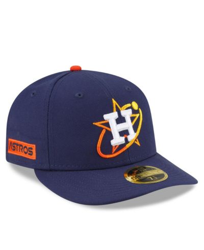 Мужская New Era Navy Houston Astros City Connect Low Profile 59FIFTY Fitted Hat