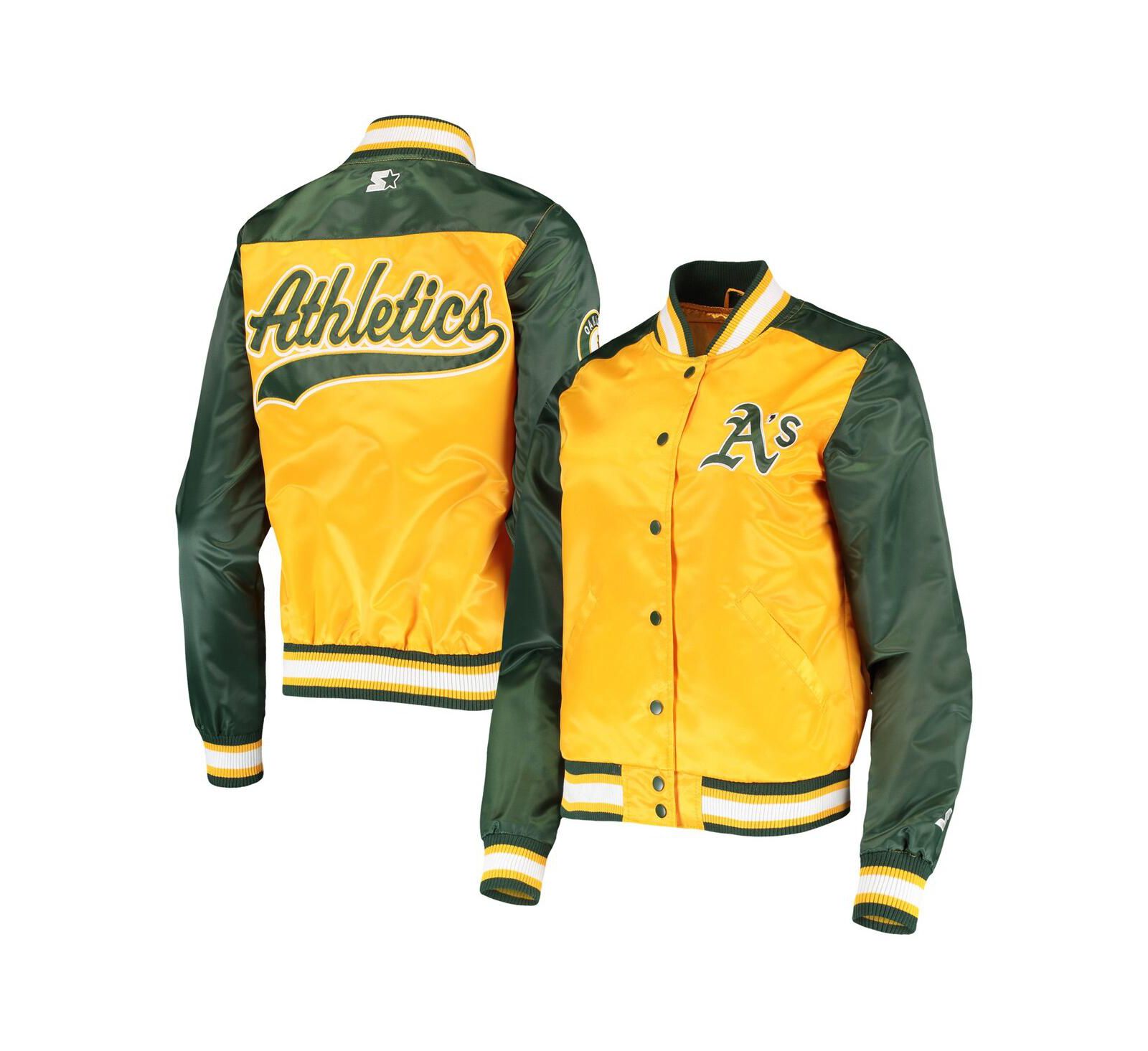 Женская куртка Starter Gold Oakland Athletics The Legend Full-Snap