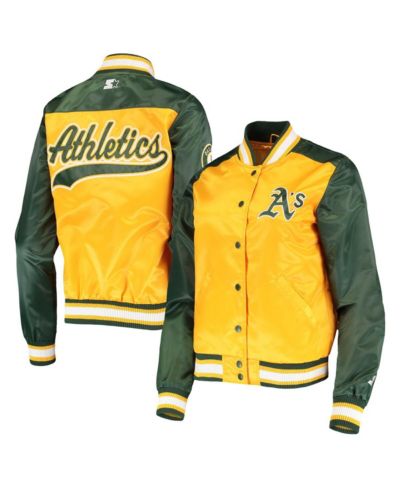 Женская куртка Starter Gold Oakland Athletics The Legend Full-Snap