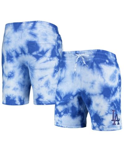 Мужские шорты New Era Royal Los Angeles Dodgers Team Dye
