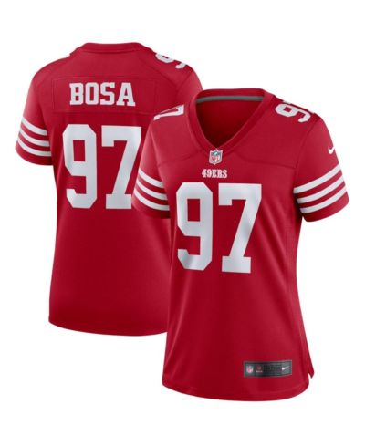 Женская игровая джерси Nike Nick Bosa Scarlet San Francisco 49ers Player