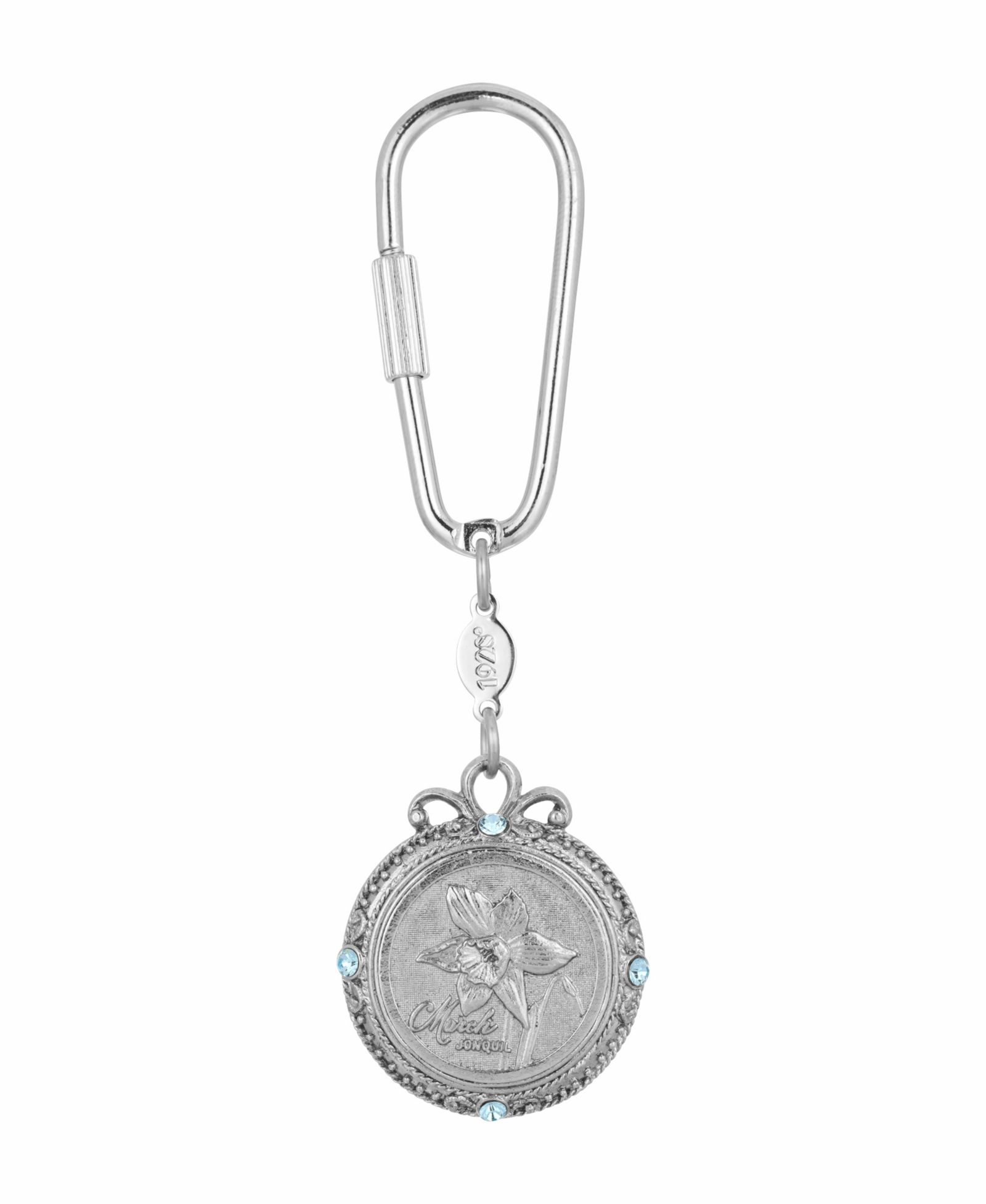 Брелок March Flower of the Month Jonquil Key Fob Женский