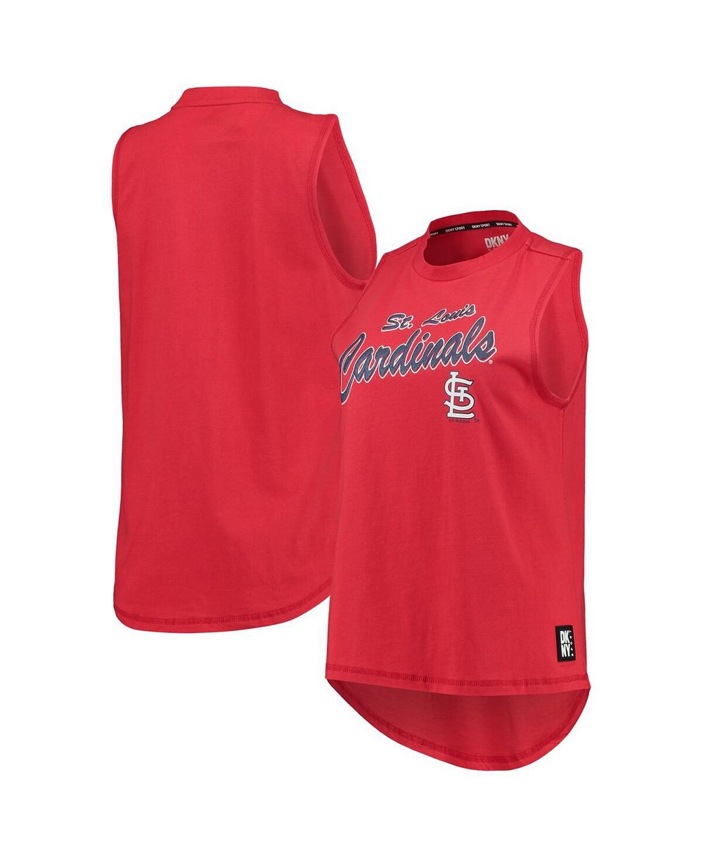 Танк-топ Women's DKNY Sport Red St. Louis Cardinals Marcie