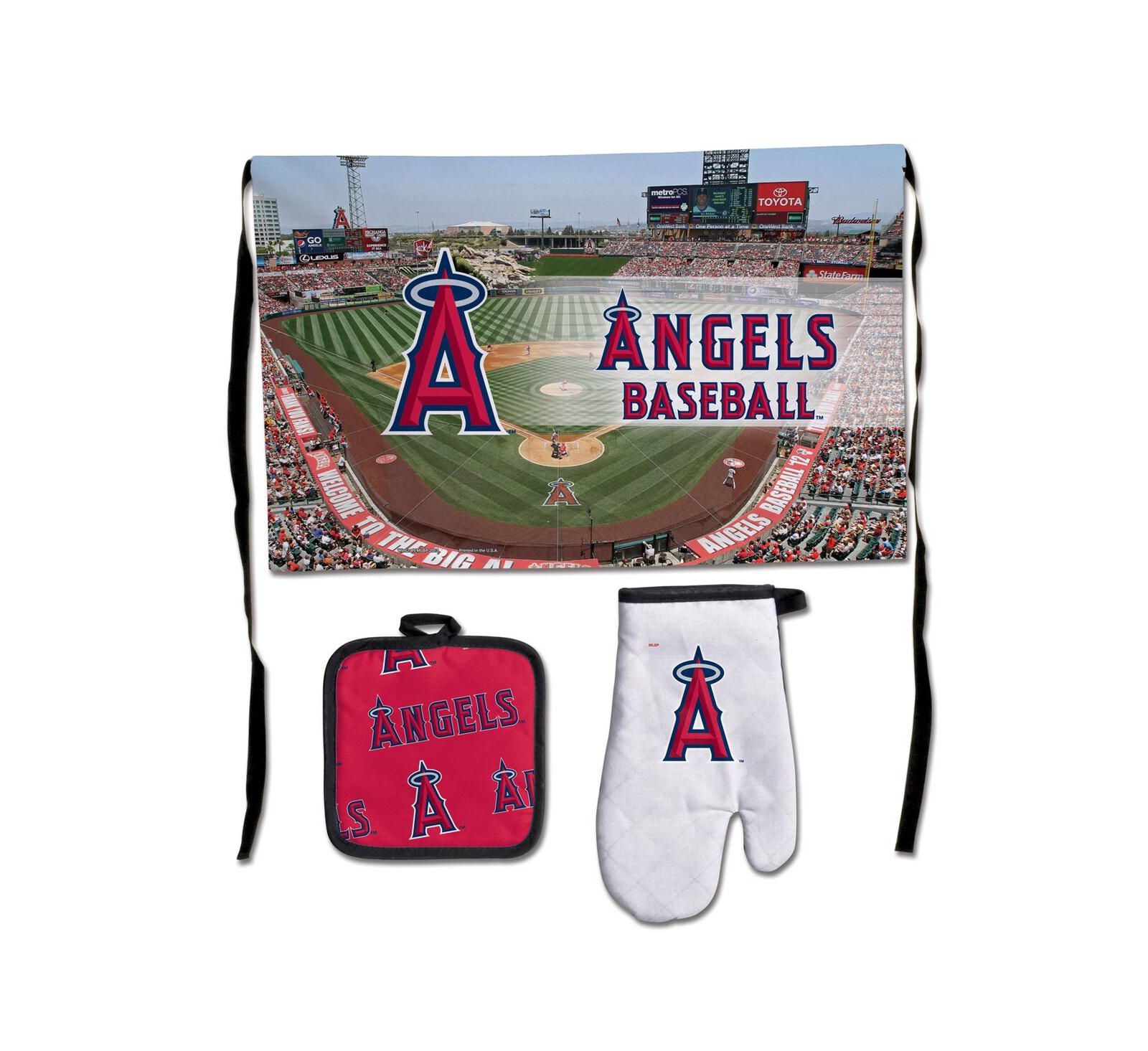 WinCraft Los Angeles Angels Deluxe Barbecue Set