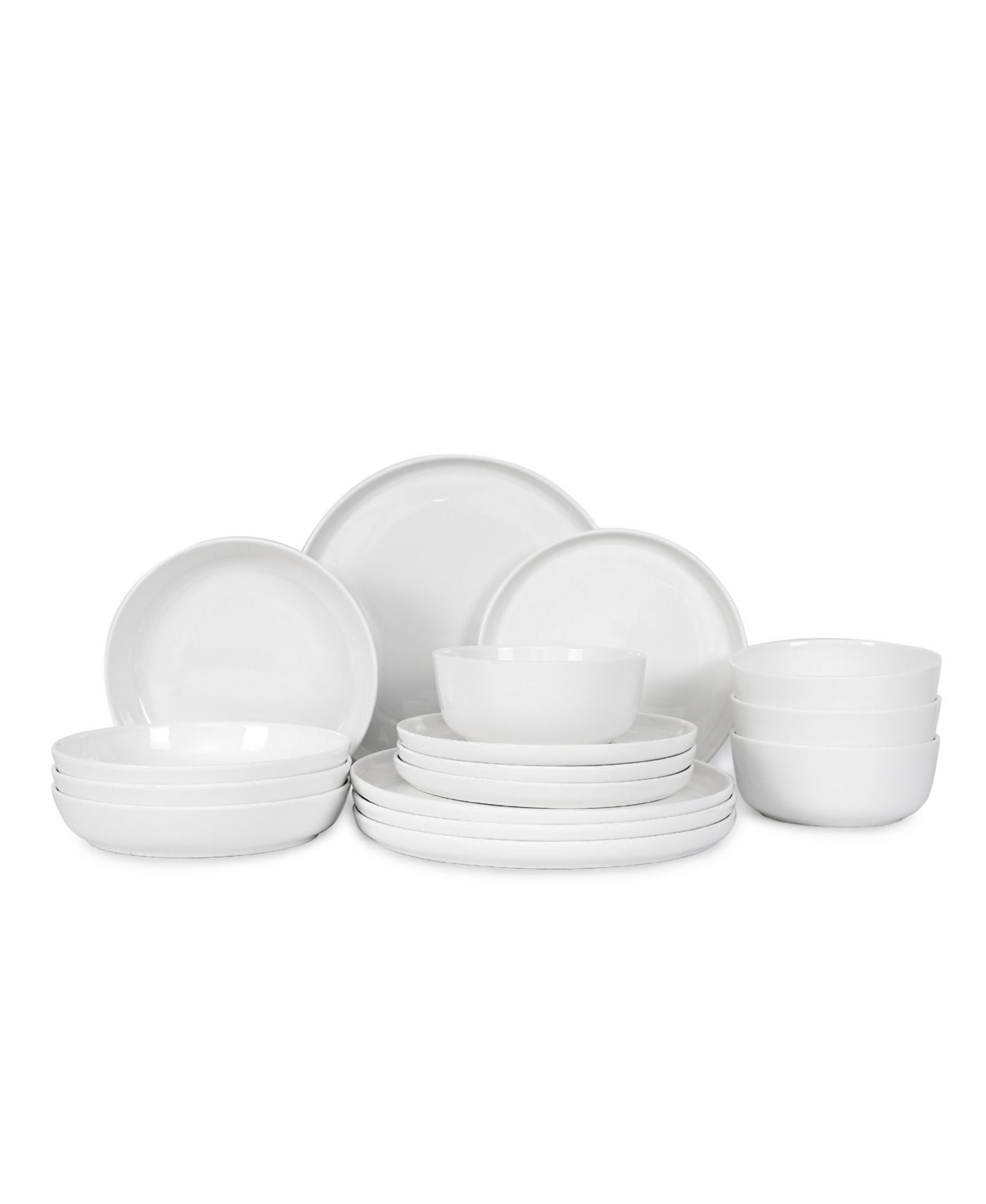 Набор столовой Table 12 Natural White, 16 Pc.