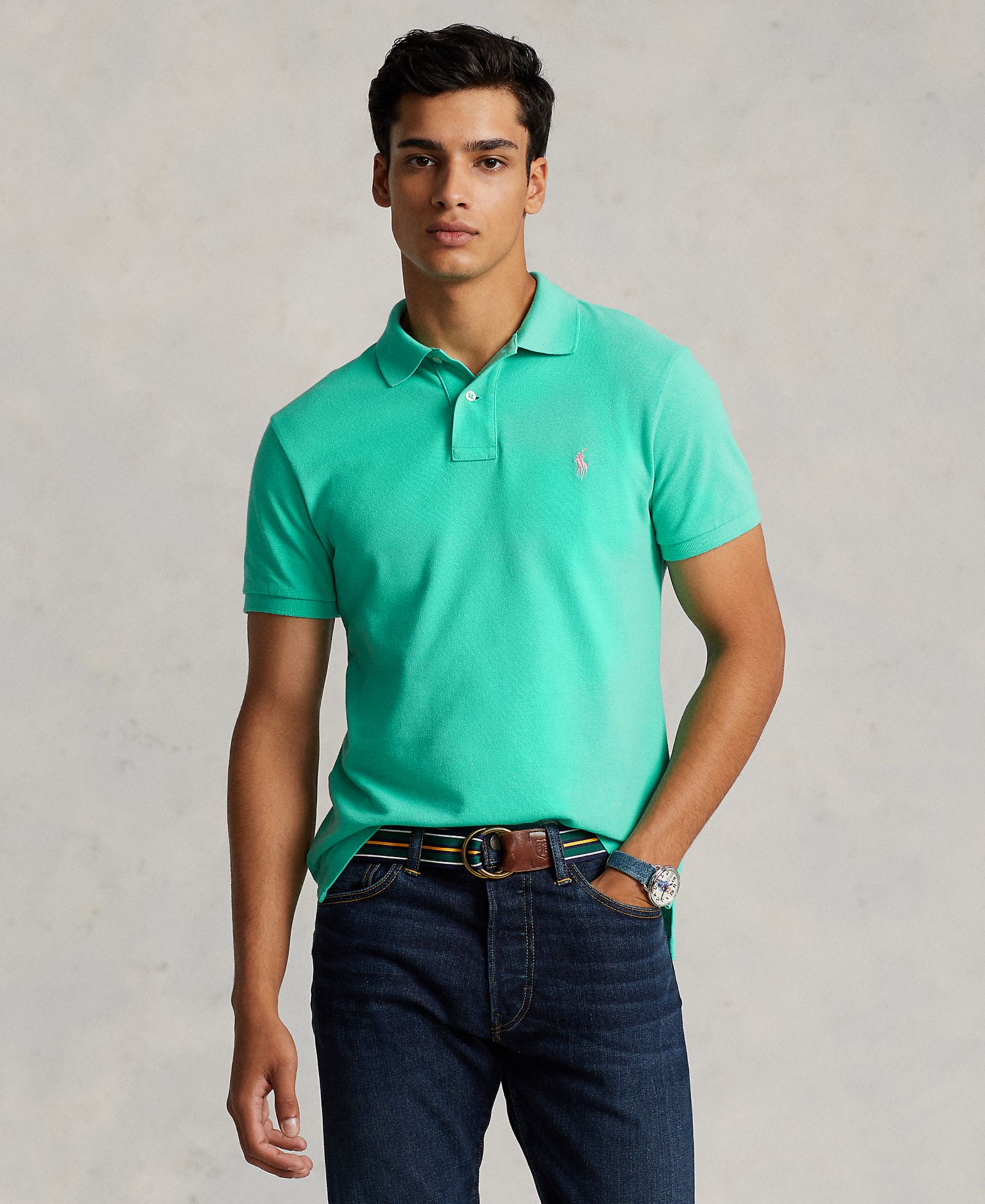 Polo Ralph Lauren Men's Classic-Fit Mesh Polo Shirt