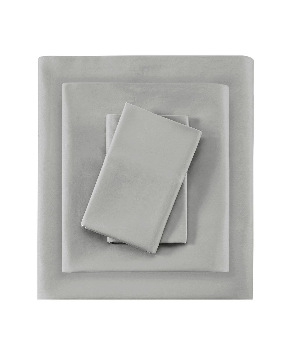 Комплект простыней Madison Park 600 Thread Count Pima Cotton Sateen, 4-Pc., California King