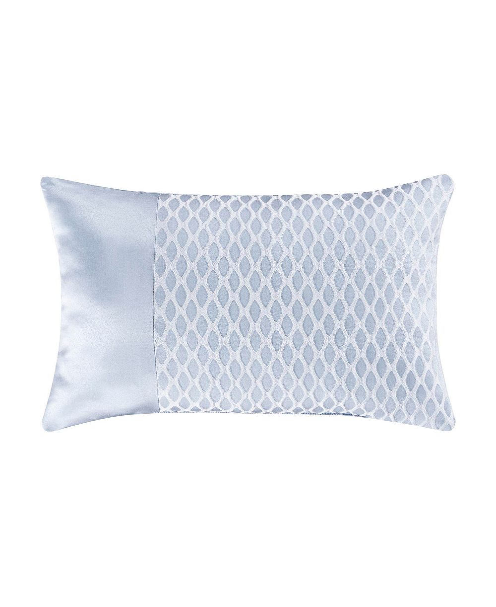 J Queen New York Astoria Powder Blue Boudoir Decorative Pillow, 13" x 21"