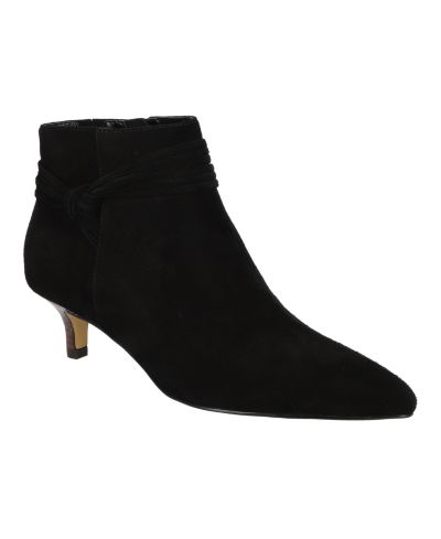 Black Suede Leather