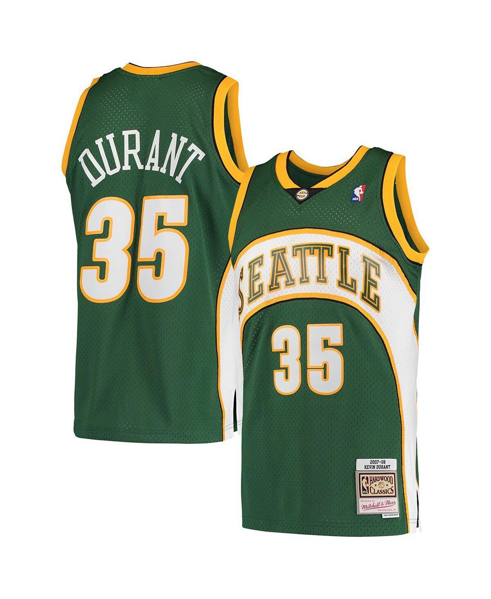 Мужская джерси Mitchell & Ness Kevin Durant Seattle SuperSonics Hardwood Classics 2007-08 Swingman