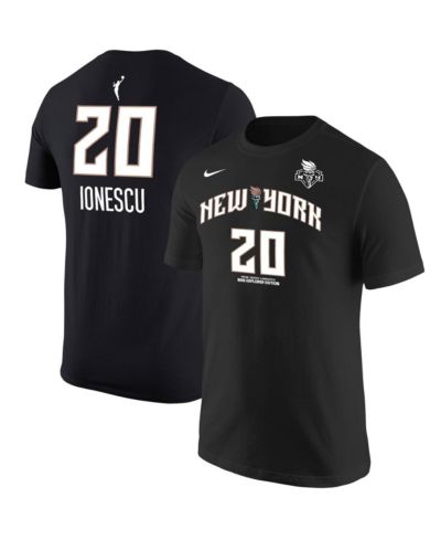Men's Nike Sabrina Ionescu Black New York Liberty Explorer Edition Name and Number T-shirt