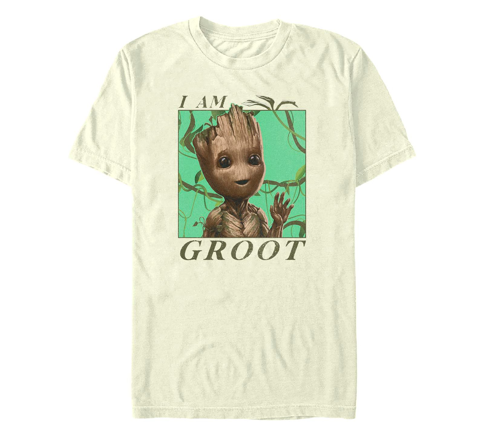 Men's Marvel Film I am Groot Jungle Vibes Short Sleeve T-shirt