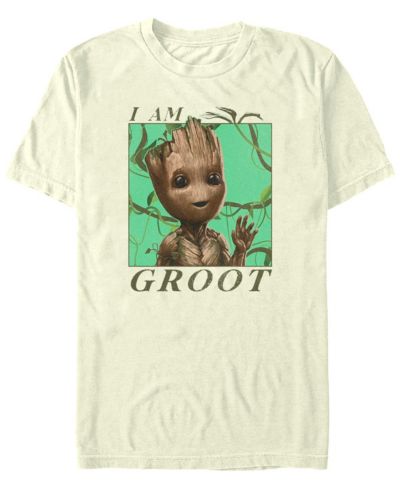 Мужская футболка Marvel Film I am Groot Jungle Vibes с коротким рукавом