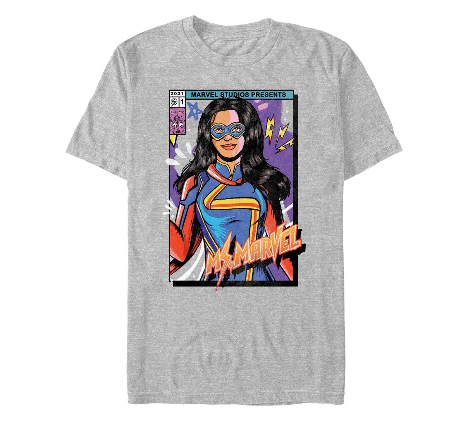 Мужская футболка Marvel Ms. Marvel с коротким рукавом