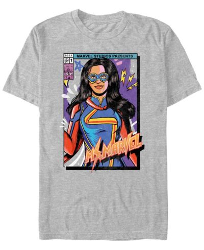 Мужская футболка Marvel Ms. Marvel с коротким рукавом