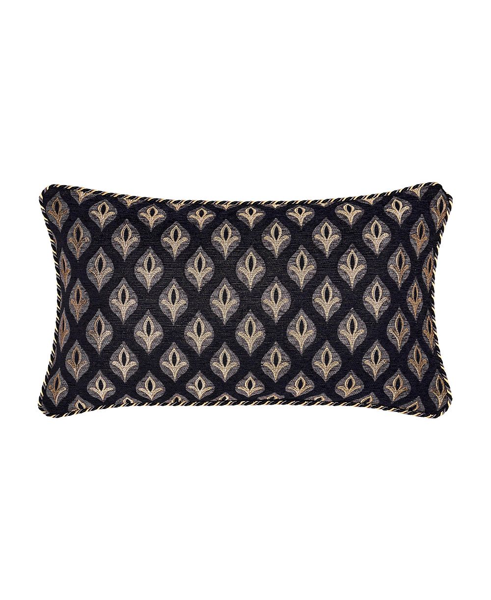 J Queen New York Savoy Boudoir Decorative Pillow, 14" x 24"