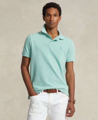 Мужская классическая сетчатая рубашка поло Polo Ralph Lauren