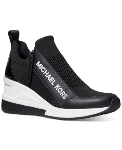 Женские кроссовки Michael Kors Willis Trainer Wedge